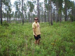 Andrew in the Green Swamp
