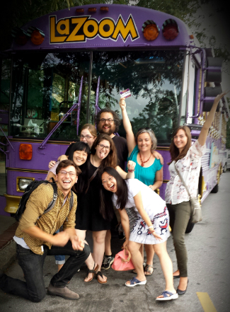 La Zoom bus ride with Dogwood staff & interns
