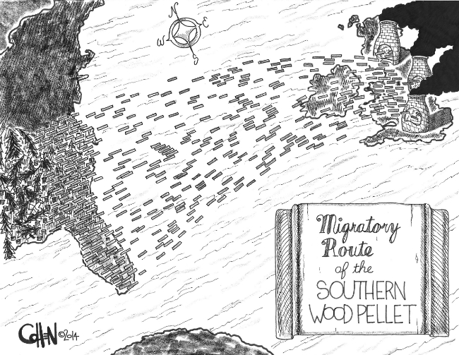MigratoryPathofWoodPelletsCartoon 650